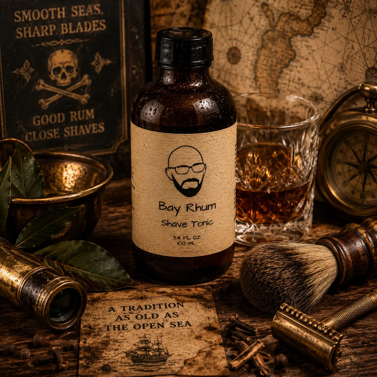 Bay Rhum Aftershave